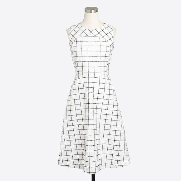 J. Crew Factory Dresses & Skirts - J.Crew Factory Windowpane Tweed Dress